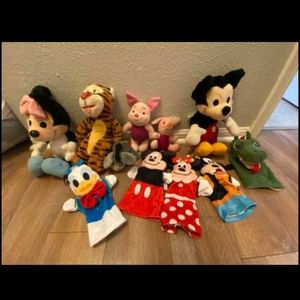 Vintage Disney Plush Lot